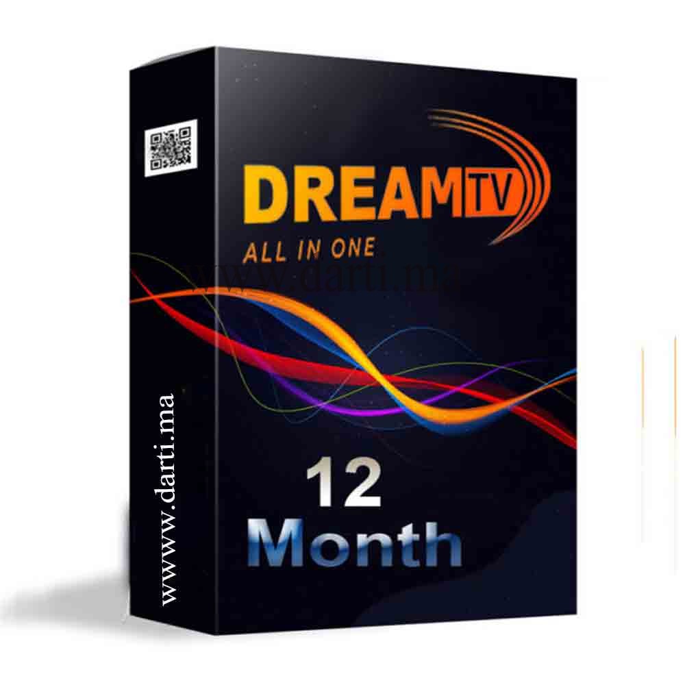 Abonnement Dream IPTV 12 mois - DARTILUX