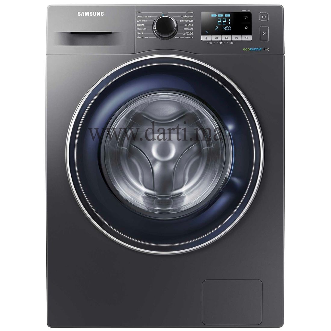 Machine Laver Samsung Eco Bubble Kg Trs Ww Ta Ax Inox