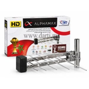Antenne TNT Extérieure ALPHAMAX HD Maroc – Réception TV Haute Qualité