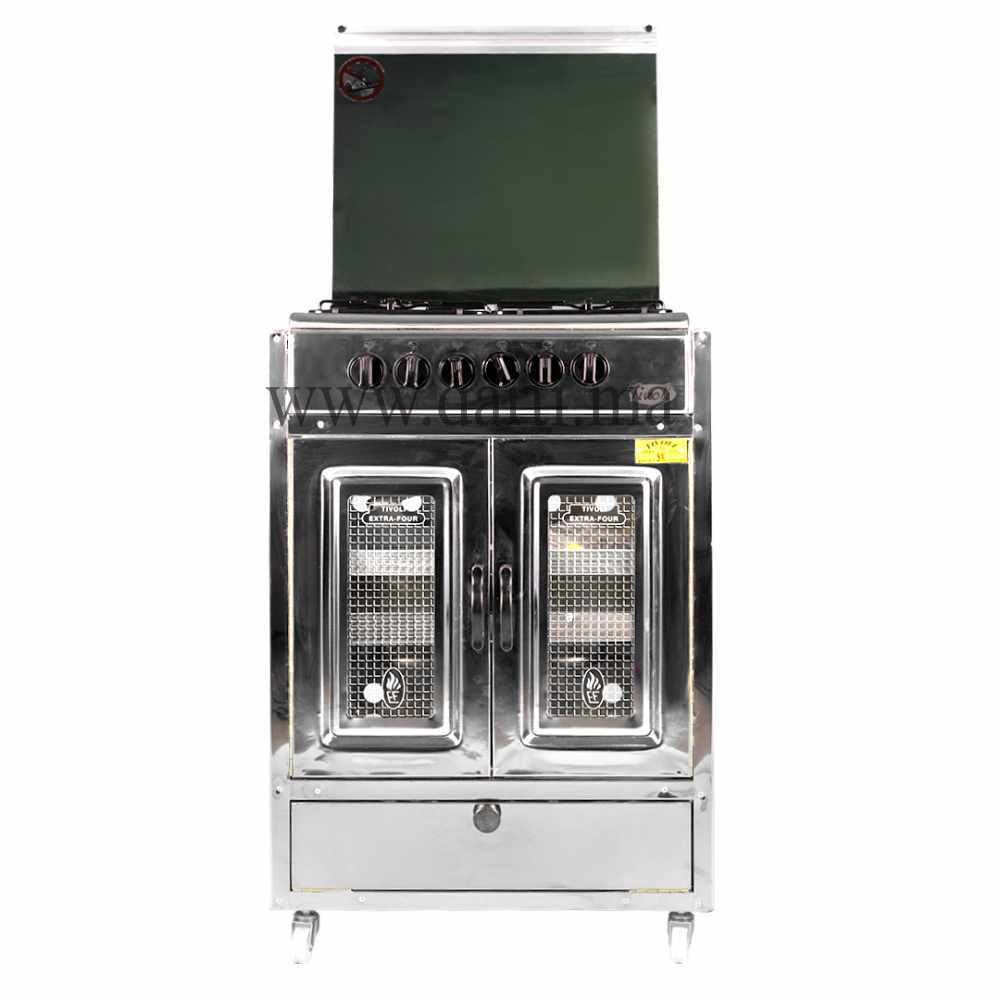 CUISINIÈRE TIVOLI 60CM INOX