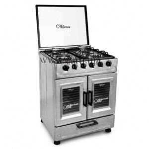 Cuisinière DreamGaz CF4E 4 Feux avec Four à Pain Émaillé