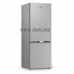 Réfrigérateur Combiné Whirlpool 490L No Frost Titanium Inox – WBMF 703563 XNA