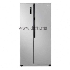 Réfrigérateur LG Side By Side 508L Silver – GR-B507PQAM